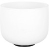 Sela 8“ Crystal Singing Bowl Set Frosted 440Hz B