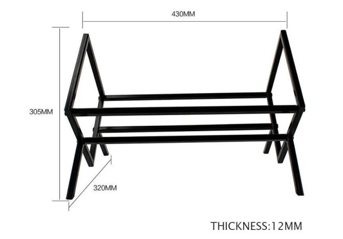 Muziker 7'' 10'' 12'' Vinyl Record Metal Assembly Display Holder Stolový stojan na LP platne