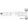 Cordial EY 1 WMM 1 m Audio kábel