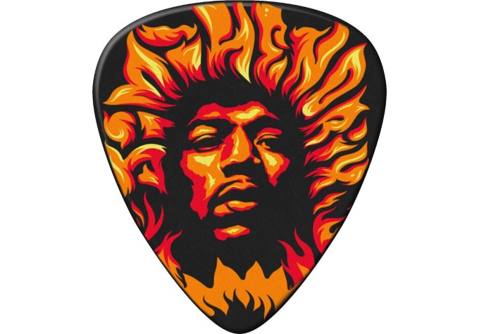 Dunlop Jimi Hendrix Guitar Picks VD Fire