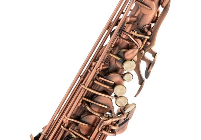 Latone LAS 600 Antique Brass Alto saxofón
