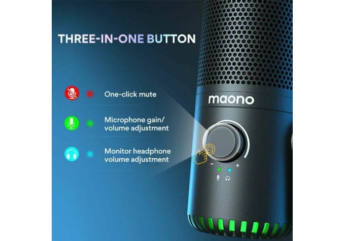 Maono DM30 White USB mikrofón