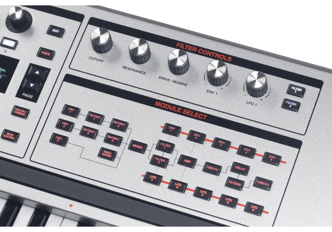 ASM Hydrasynth Deluxe Silver