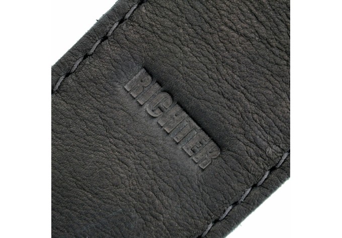 Richter Raw IV Nappa Black Gitarový pás Black