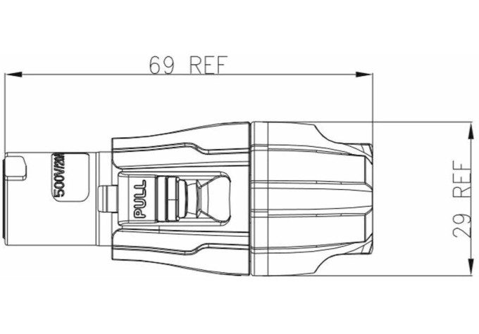 Enova PO23FP-OU Konektor SPEAKON
