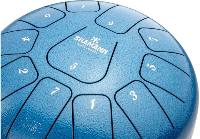 Shamann 8" 11 Notes F-Major Blue Tongue Drum