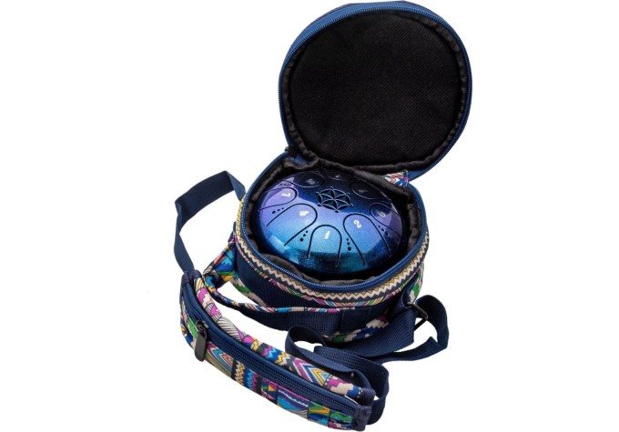 Shamann 5" 8 Notes C5-Major Blue Tongue Drum