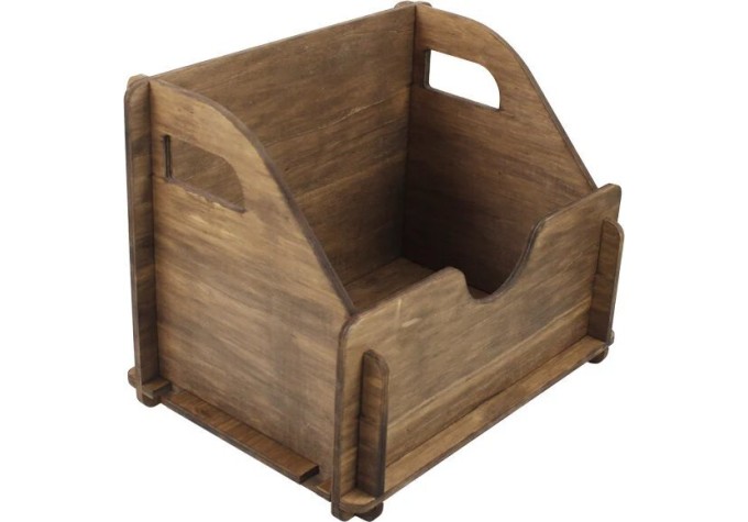 Muziker Self-Assembly Plywood Box na LP platne