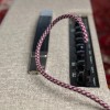 Cascha Professional Line Guitar Cable Červená 6 m Rovný - Zalomený