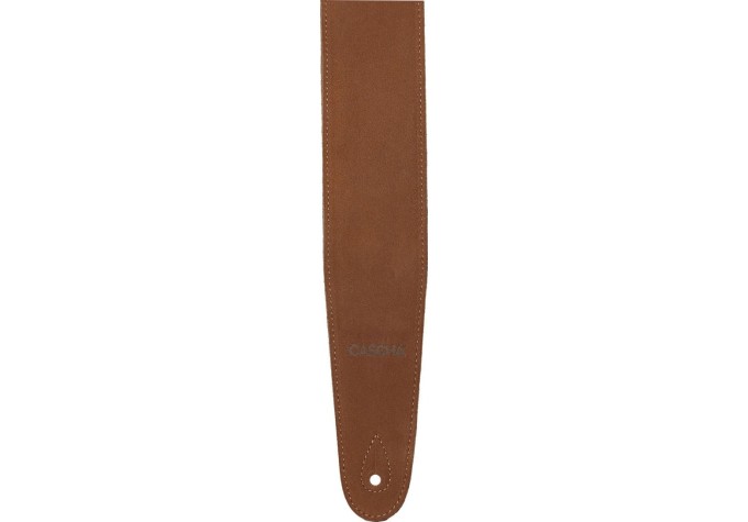 Cascha CGS-SL2 Leather Standard Gitarový pás Brown