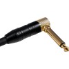 Cascha Professional Line Guitar Cable Červená 6 m Rovný - Zalomený