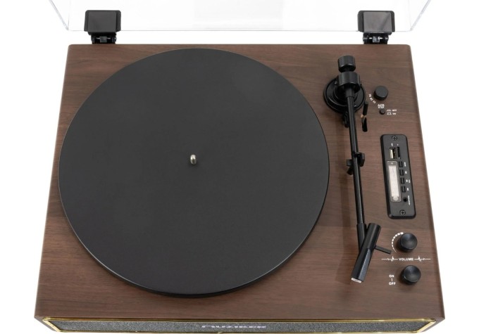 Muziker Retro Record Player with dust cover Gramofón