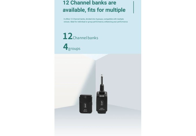 Joyo JW-07 Bezdrôtový In Ear monitoring 2,4 GHz