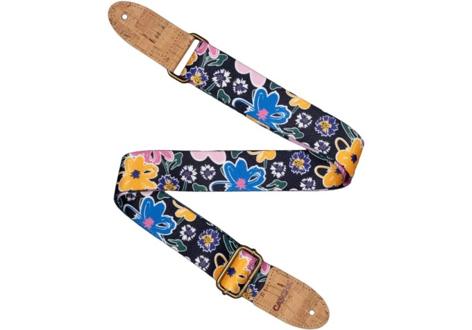 Cascha CUS-VC5 Vegan Cork Popruh pre ukulele Floral Sketch