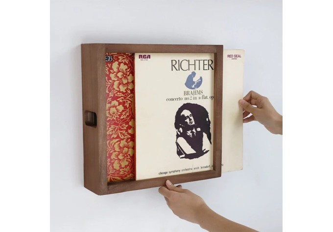 Muziker Vinyl Record Storage