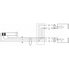 Cordial EY 0,3 VYY 0,3 m Audio kábel