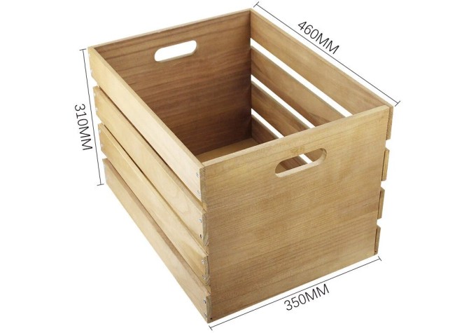 Muziker Self-Assembly Plywood Box na LP platne