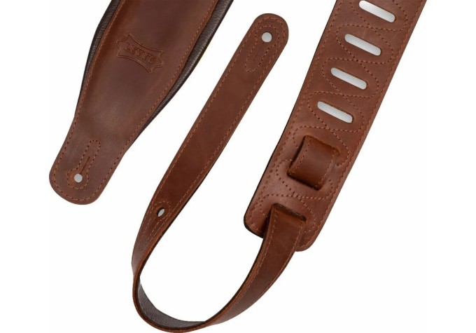 Levys PM32BH Gitarový pás Brown