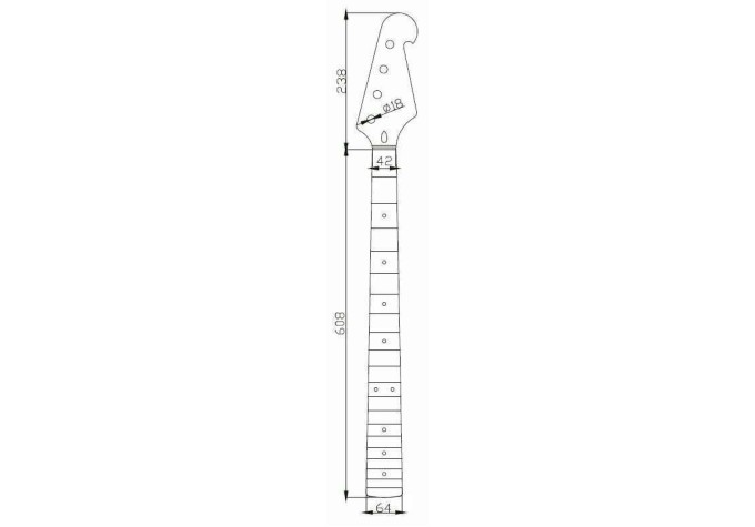 Dr.Parts PB M Precision Bass Krk pre basgitaru