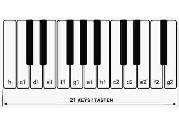 Hohner XS Children Accordion Klávesový akordeón