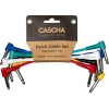 Cascha Standard Line Patch Cable Set 6 pcs 15 cm Zalomený - Zalomený Patch kábel
