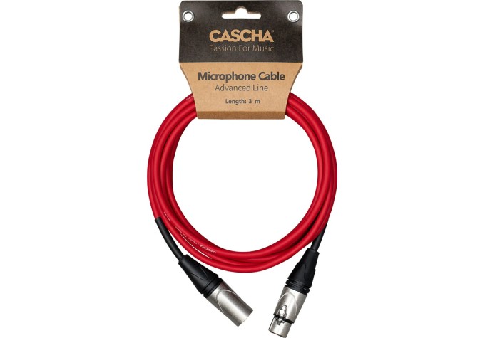 Cascha Advanced Line Microphone Cable Mikrofónový kábel 9 m