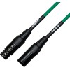 Cascha Standard Line Microphone Cable Zelená 6 m