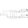 Cordial CFY 0,3 KPP 30 cm Audio kábel