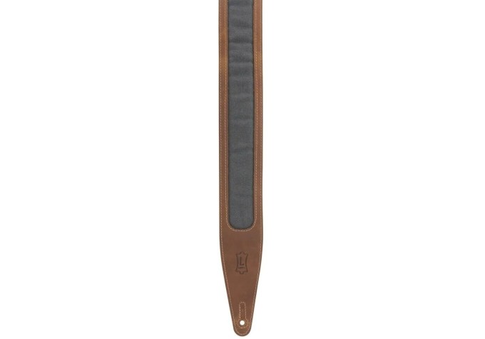 Levys M317TRI-BRN-GRY Gitarový pás Brown, Grey