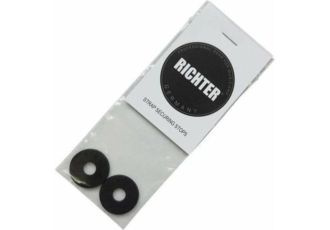 Richter Strap Securing Stops Strap Lock Black