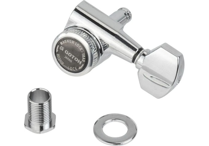 Gotoh SG381 MG-T 07 6L C Chrome Ladiaca mechanika pre gitaru
