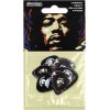 Dunlop Jimi Hendrix Guitar Picks Star 6 Pack