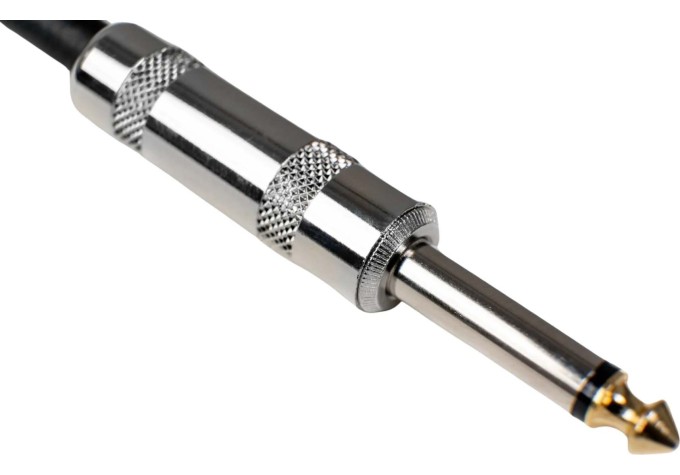 Cascha Standard Line Guitar Cable Čierna 6 m Rovný - Zalomený