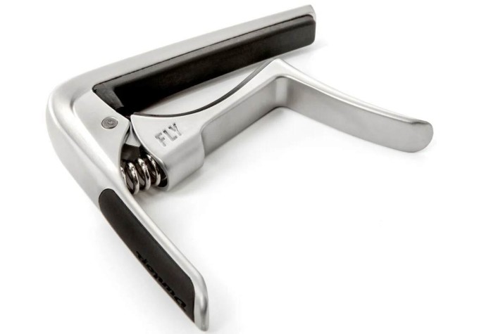 Dunlop MXR Trigger Fly Capo Satin Chrome Satin Chrome