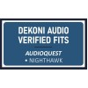 Dekoni Audio EPZ-NIGHTHWK-SK Náušníky pre slúchadlá Čierna