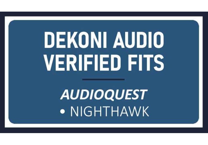 Dekoni Audio EPZ-NIGHTHWK-SK Náušníky pre slúchadlá Čierna