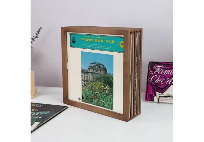 Muziker Vinyl Record Storage