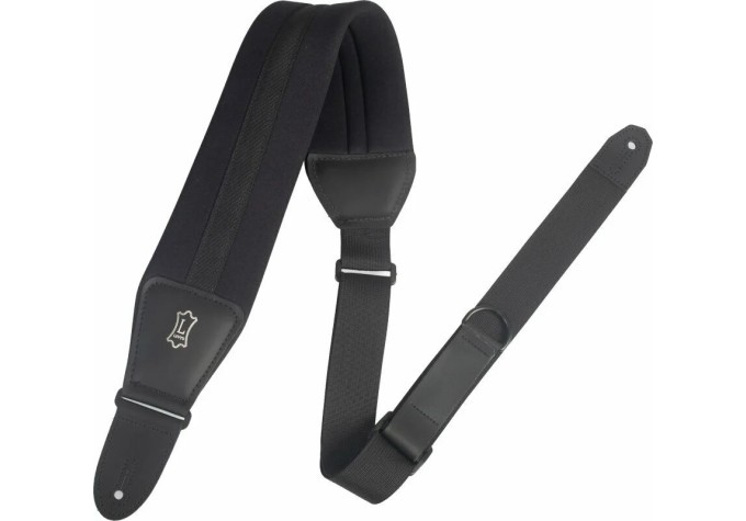 Levys MRHNP3-BLK Specialty Series 3 1/4" Right Height Ergonomic Guitar Strap Black