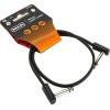 Dunlop MXR DCPR018 Ribbon Patch Cable 18in Čierna 46 cm Zalomený - Zalomený
