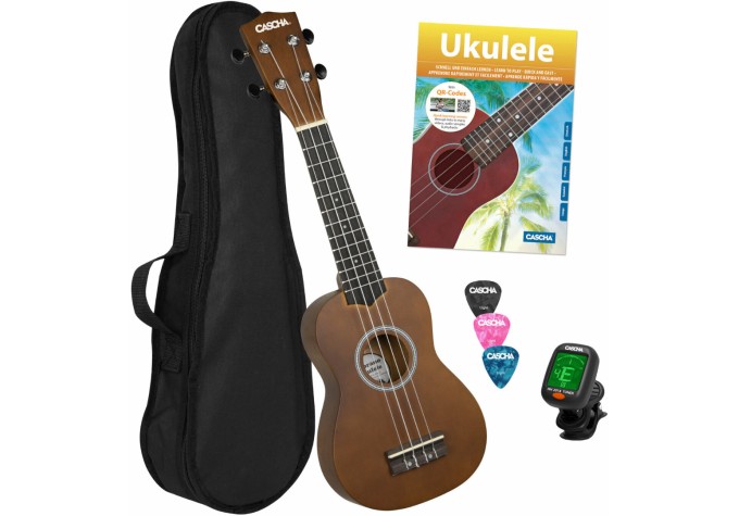 Cascha HH 3956 Sopránové ukulele Natural