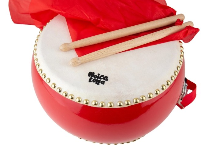 Noicetone D044-1 Drum 10" Red Ručný bubienok