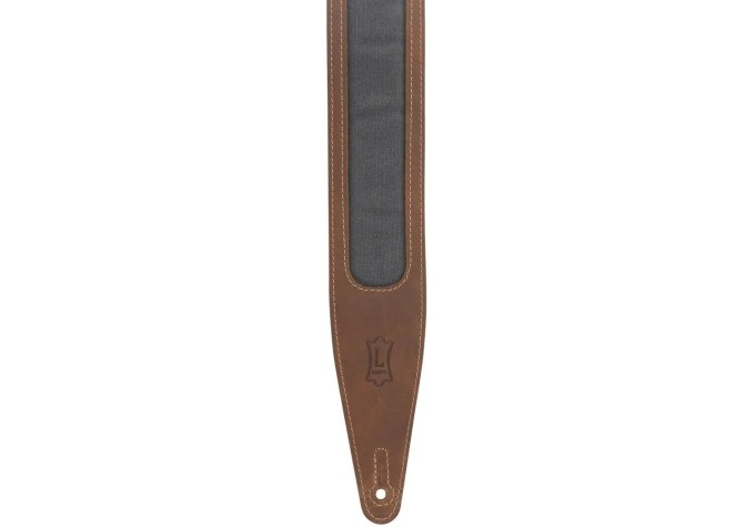 Levys M317TRI-BRN-GRY Gitarový pás Brown, Grey
