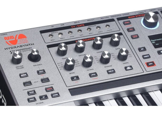 ASM Hydrasynth Deluxe Silver