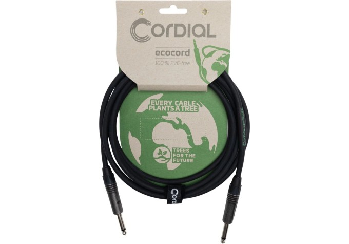 Cordial Ecocord PP 3 m Rovný - Rovný Nástrojový kábel