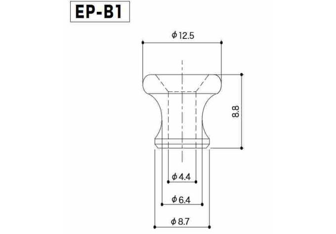 Gotoh EP-B1 CK Strap Lock Cosmo Black