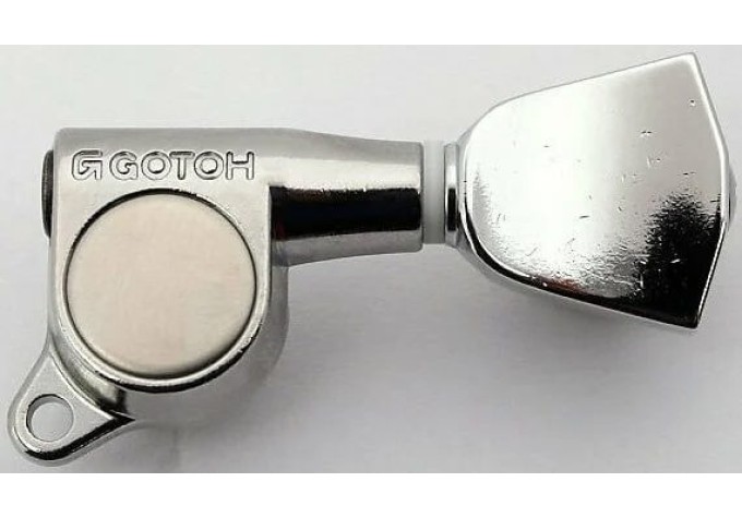 Gotoh SG381 04 Tuners L3 + R3 Chrome Chrómová
