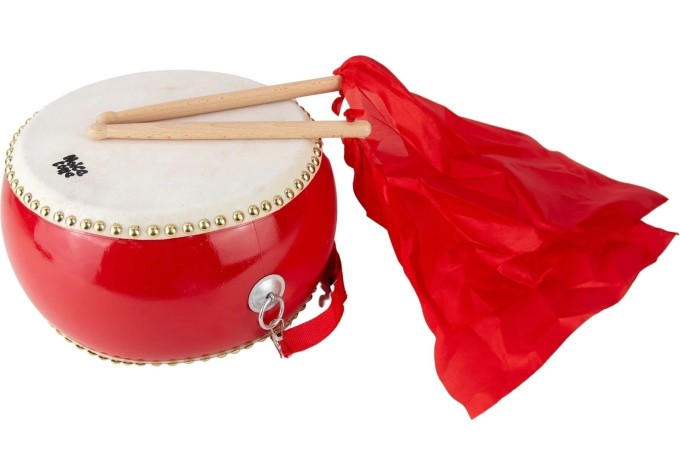 Noicetone D044-1 Drum 10" Red Ručný bubienok