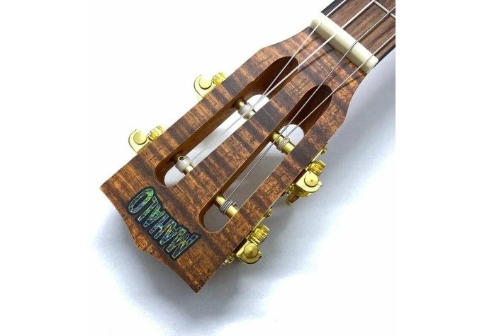 Mahalo MA4KA Artist Elite Series Barytónové ukulele Photo Flame Koa