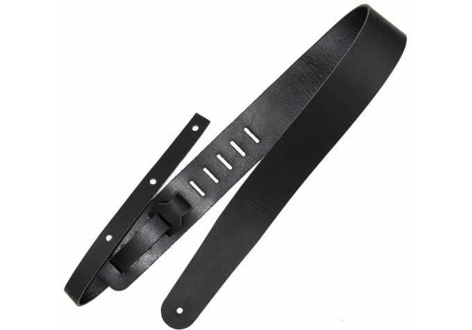Richter Raw II Black Gitarový pás Čierna