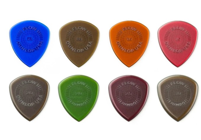 Dunlop PVP114 Flow Performance Picks 8 Pack